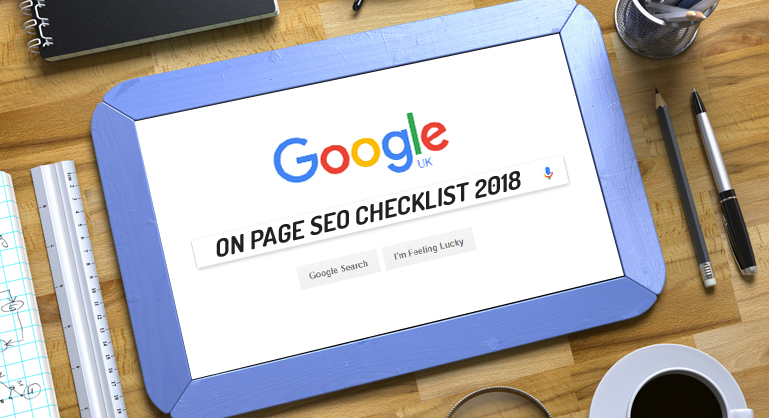 Short Tour on On-Page SEO Checklist 2018